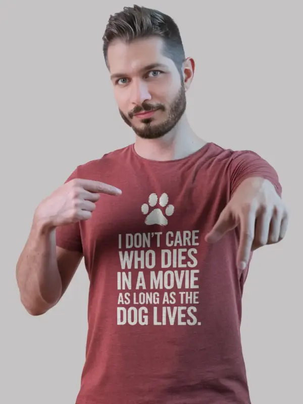 Dog lives t-shirt – i don’t care dog lives tee