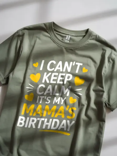 Mama birthday shirt, i can’t keep calm shirt, mom birthday gift tee