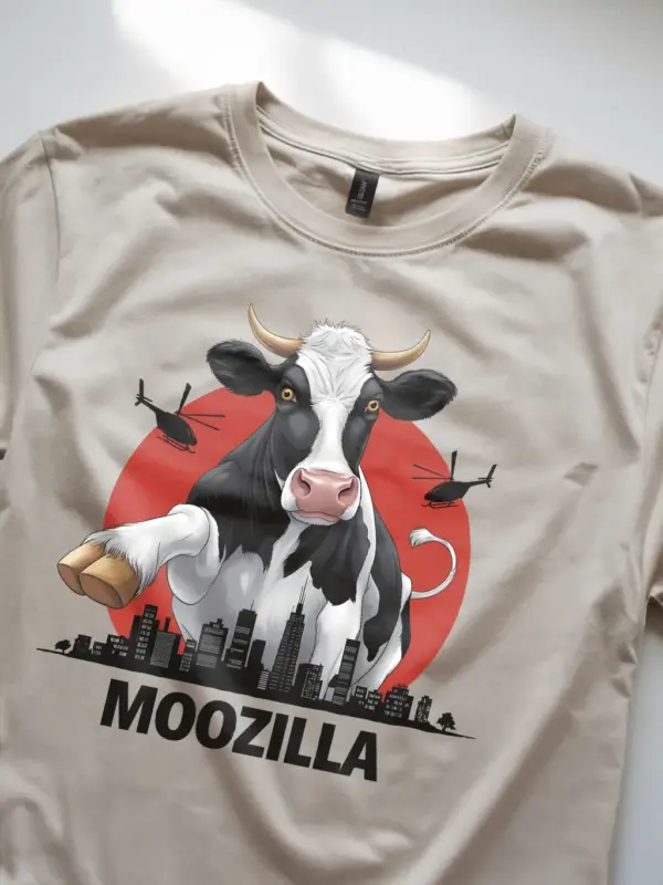 Unisex moozilla graphic tee for men and women