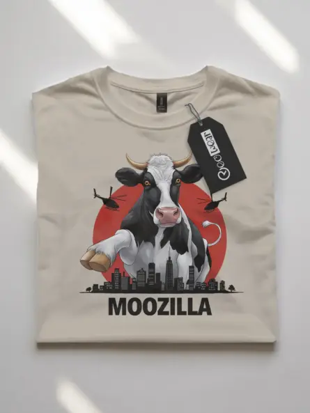 Unisex moozilla graphic tee for men and women