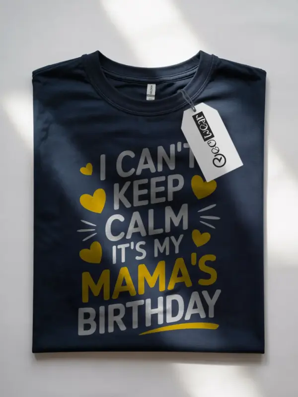 Mama birthday shirt, i can’t keep calm shirt, mom birthday gift tee