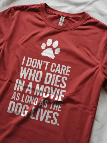 Dog lives quote tee - image 10