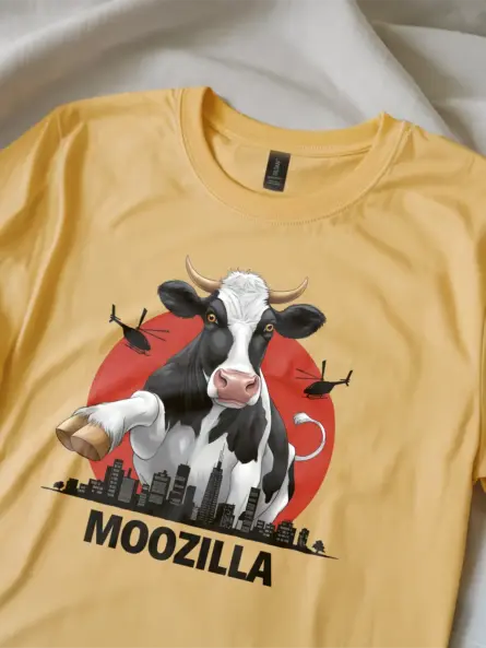 Unisex Moozilla Graphic Tee for Men and Women