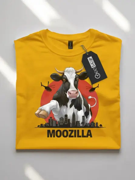 Unisex Moozilla Graphic Tee for Men and Women