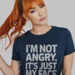 Grumpy face shirt