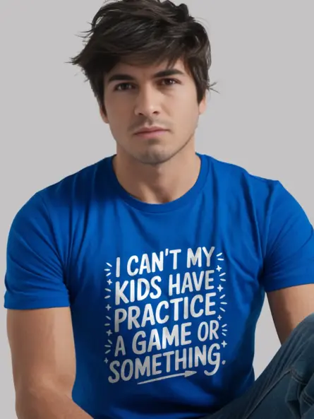 Kids practice shirt for parents