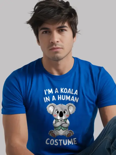 Koala human costume shirt – funny animal tee - image 4