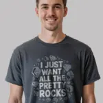Funny rock collector shirt