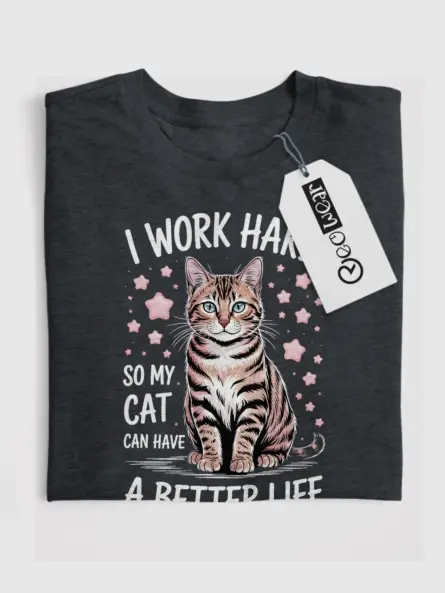 Dark heather bengal cat motivational shirt – cute bengal cat lover t-shirt