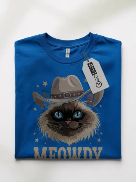 Birman cat meowdy shirt