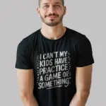 Kids practice shirt for parents