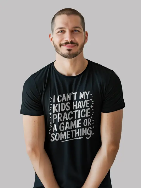 Kids practice shirt for parents