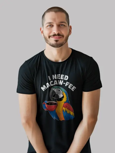 Macaw Coffee Shirt