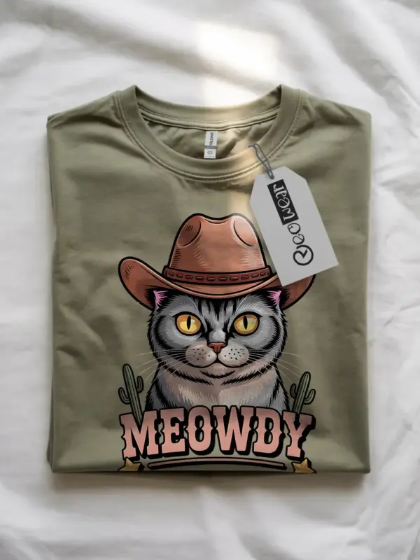 Burmese cat meowdy shirt