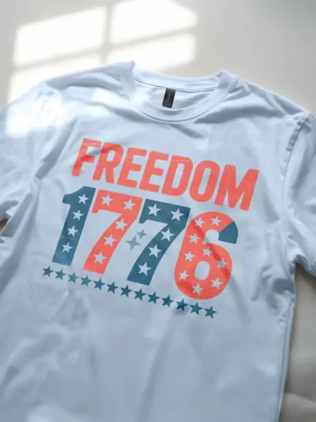 1776 shirt, 4th of july shirt, light blue america shirt, vintage freedom t-shirt, merica shirt