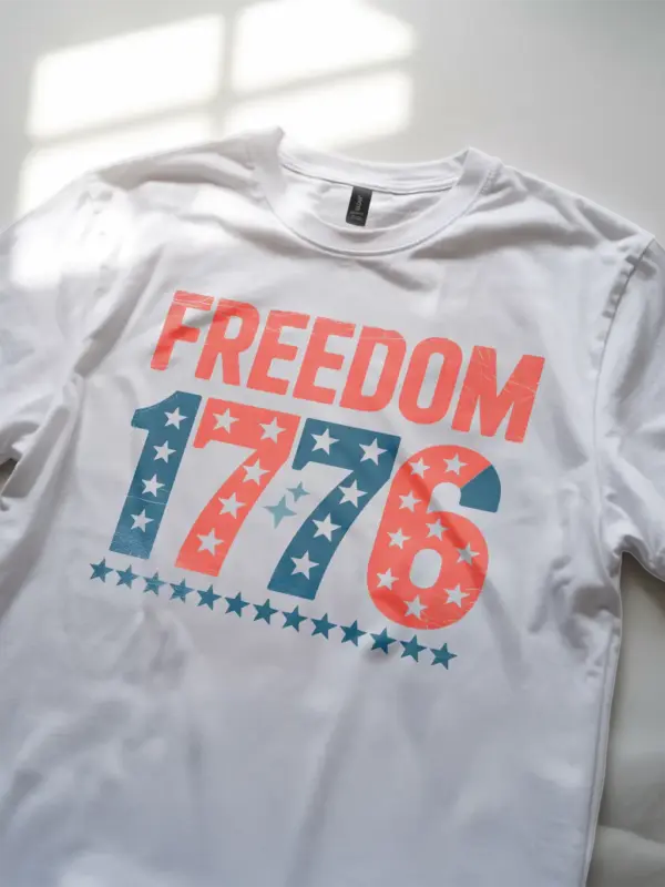 1776 shirt, america shirt in white, freedom 1776 t-shirt, 4th of july sweatshirt