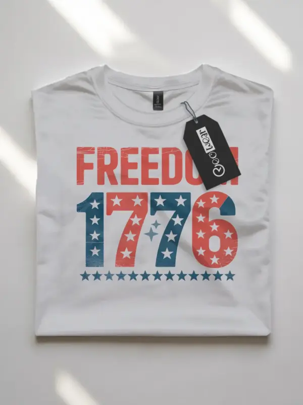 1776 shirt, america shirt in white, freedom 1776 t-shirt, 4th of july sweatshirt