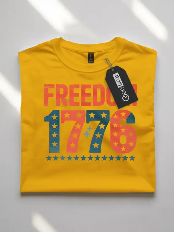 Freedom-1776-shirt-yellow. Webp