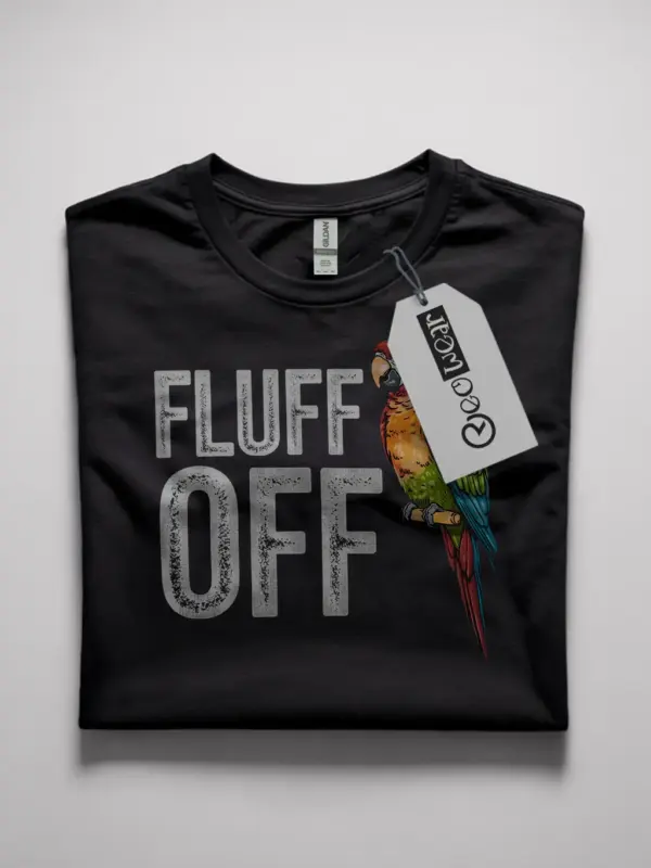 Harlequin Macaw Shirt, Funny Parrot Lover Gift, black bird t-shirt, Macaw Dad Top