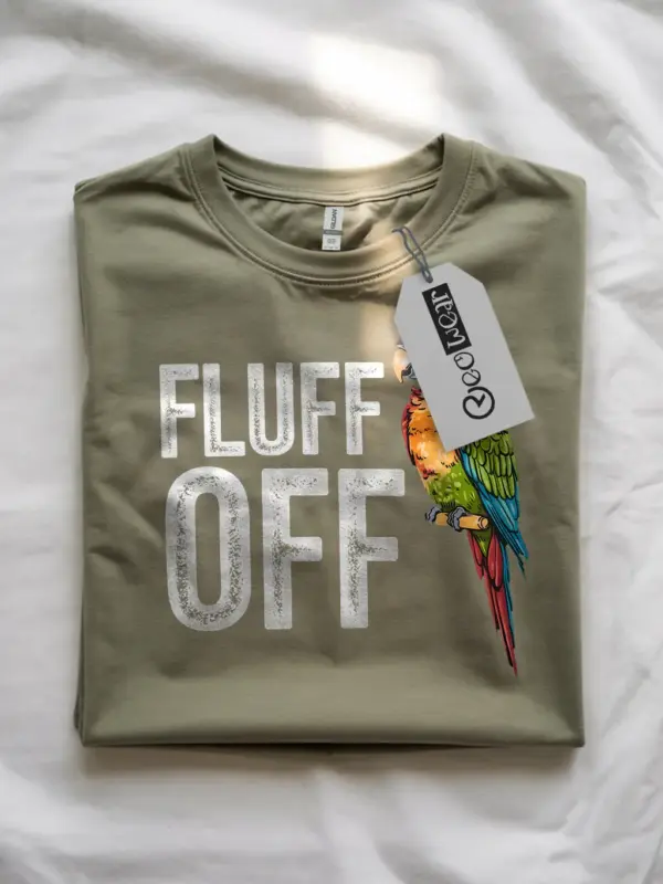 Harlequin Macaw Shirt, Cute Pet Bird T-shirt, military green parrot tee, Hybrid Macaw Mom Tee