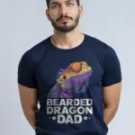 Bearded dragon dad shirt – funny lizard t-shirt for reptile lovers