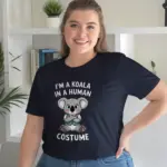 Koala human costume shirt, funny koala lover shirt, animal lover t-shirt