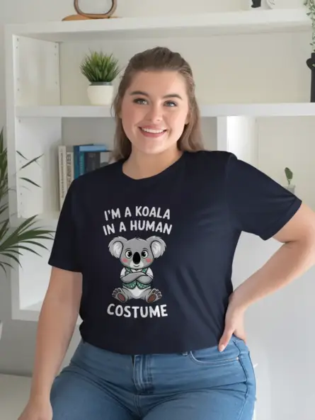 Koala Human Costume Shirt, Funny Koala Lover Shirt, Animal Lover T-Shirt