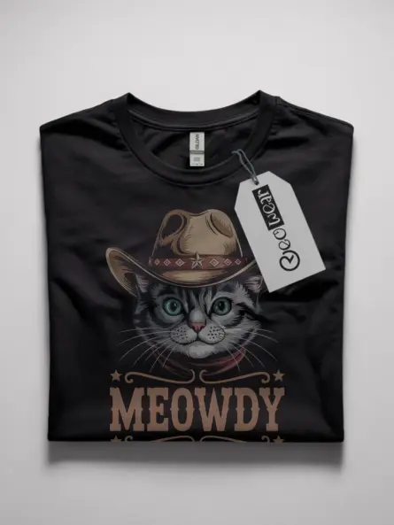 Ojos Azules Cat Meowdy Shirt