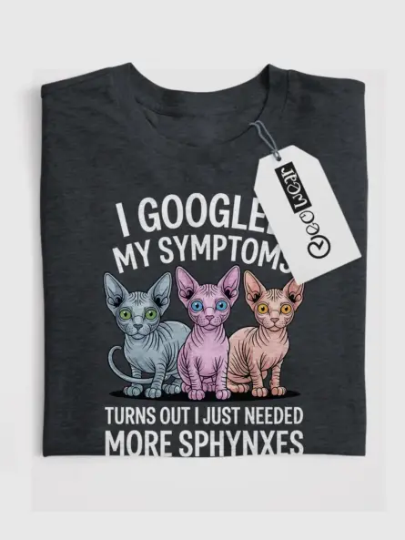 Sphynx cat symptoms shirt