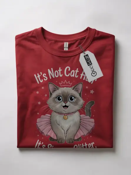 Red Siamese Glitter Shirt – Siamese Lover Tee