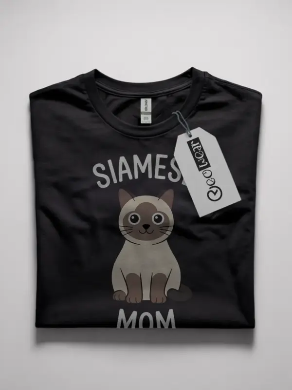 Siamese cat mom shirt