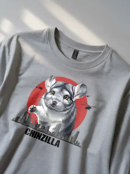 Chinzilla shirt sport grey - chinzilla shirt