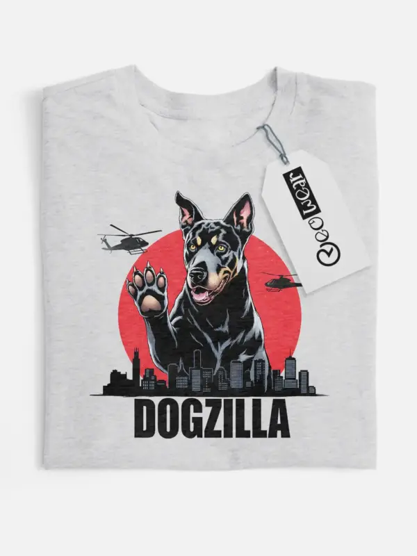 Dogzilla shirt on sport grey – funny dogzilla shirt for men and women