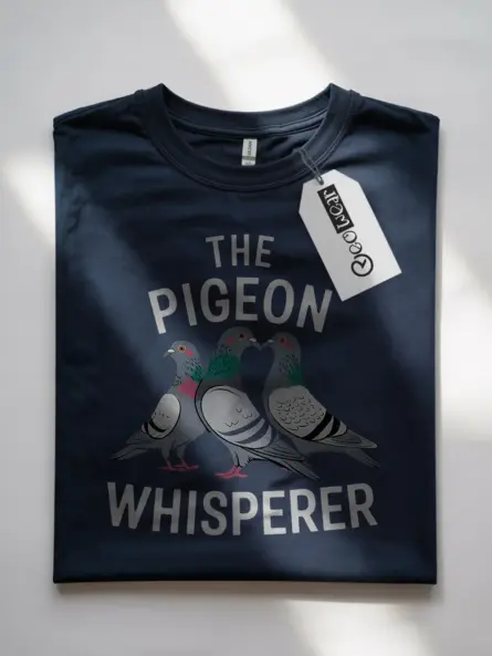 Navy the pigeon whisperer shirt – funny bird lover tee, dove tshirt