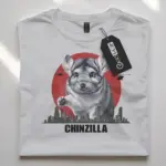Chinzilla shirt white - chinzilla shirt
