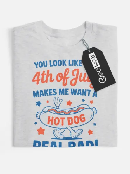 You look like the 4th of july shirt in sport grey – hot dog lover shirt, makes me want a hot dog shirt