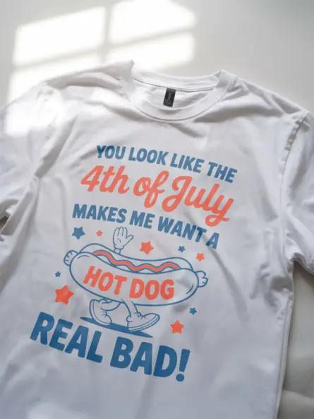 You look like the 4th of july shirt in white – funny 4th july shirt, independence day tee, hot dog lover shirt