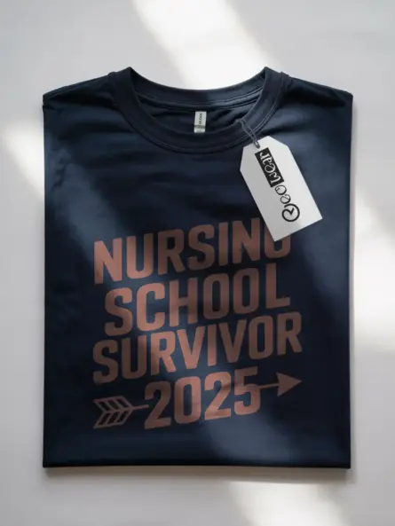Navy nursing school survivor 2025 shirt – nursing school graduate gift