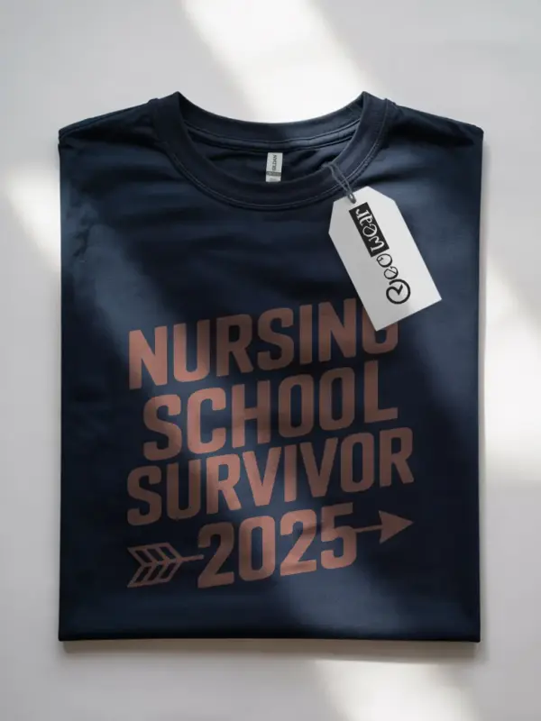 Navy nursing school survivor 2025 shirt – nursing school graduate gift