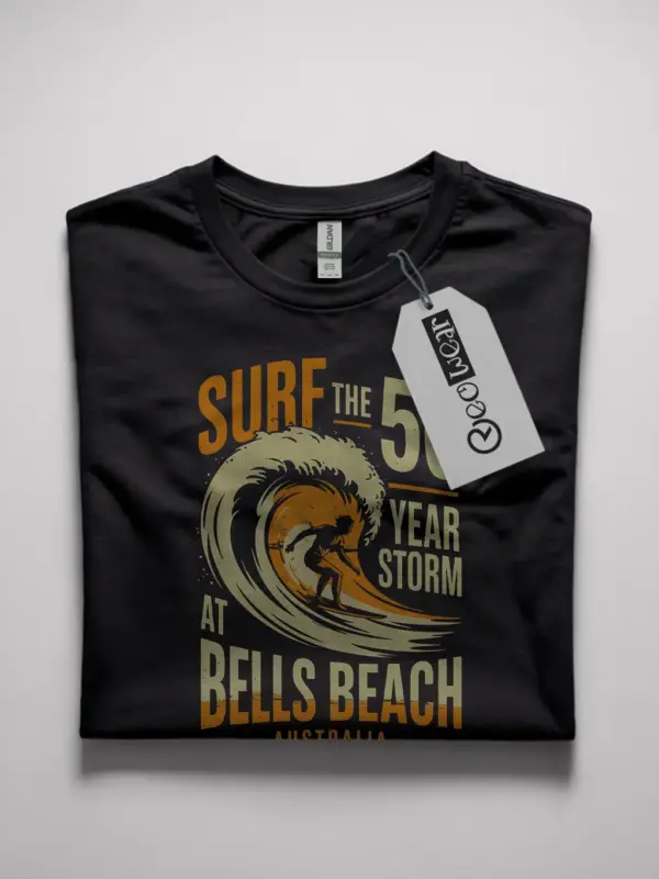 50 Year Storm Bells Beach vintage surf t-shirt