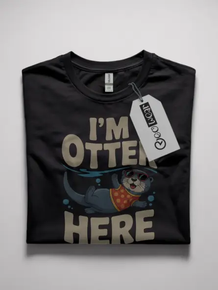 funny otter pun t-shirt