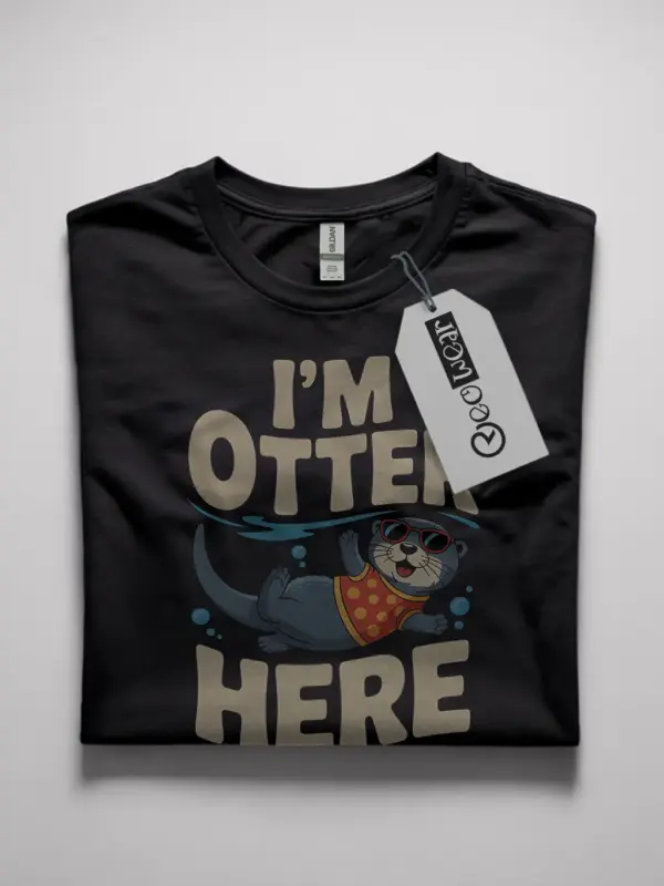 funny otter pun t-shirt