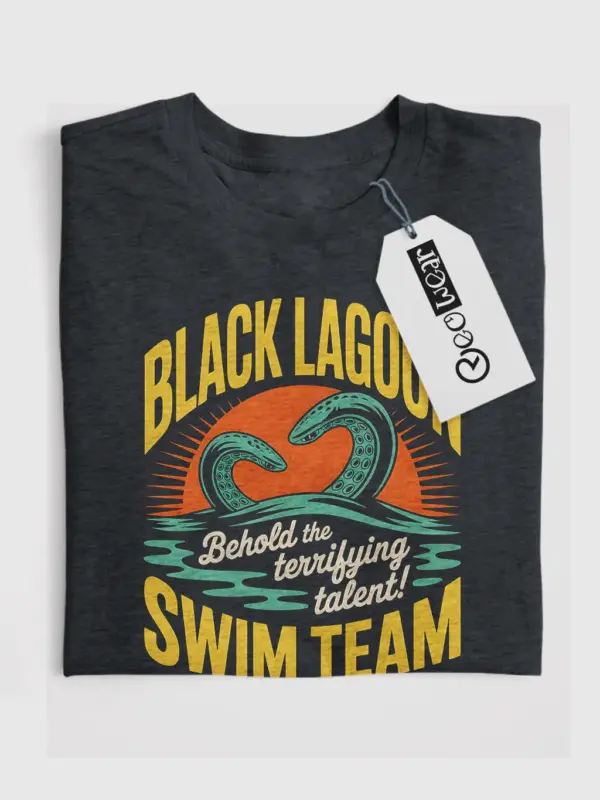 Dark Heather Tentacle Art T-Shirt