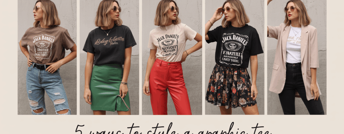 Graphic T-Shirts Outfit Ideas for Every Season – How to Style Graphic T-Shirts | OreoWear