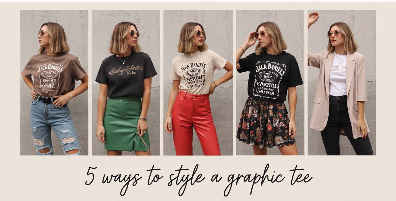 Graphic T-Shirts Outfit Ideas for Every Season – How to Style Graphic T-Shirts | OreoWear