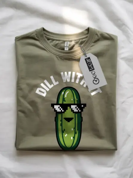 funny dill pickle t-shirt