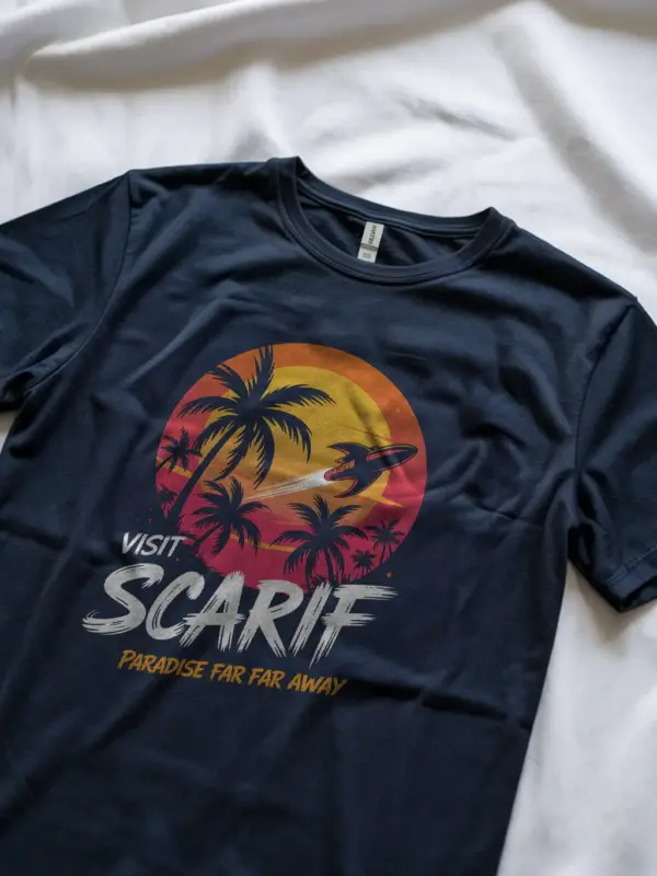 Navy Retro-Futurism Apparel lifestyle angle