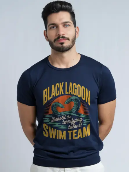 Navy Classic Horror Collectible Shirt