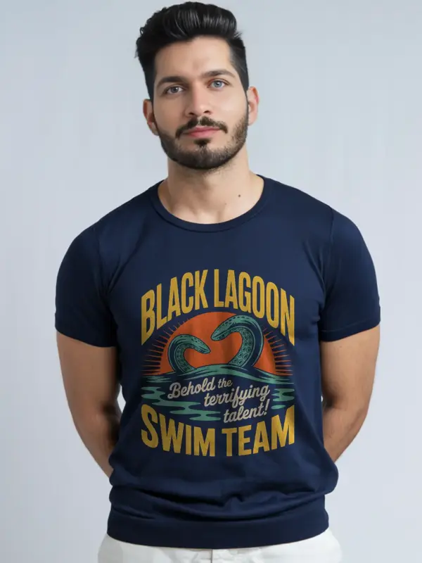 Navy Classic Horror Collectible Shirt