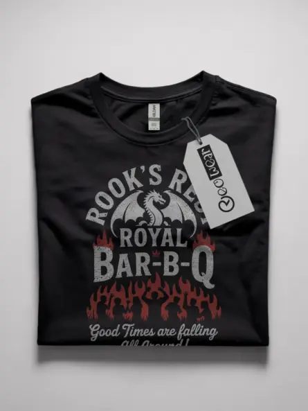 house of the dragon bbq t-shirt